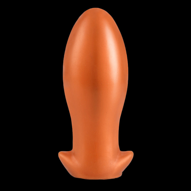 ANAL DILDO 9 INCH BLACK SILICONE