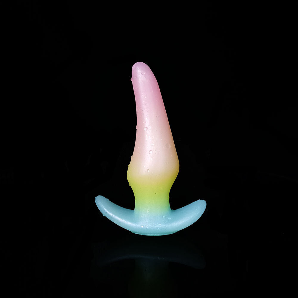 DILDO ANAL FANTASY SILICONE 5 POUCES CAPSICUM