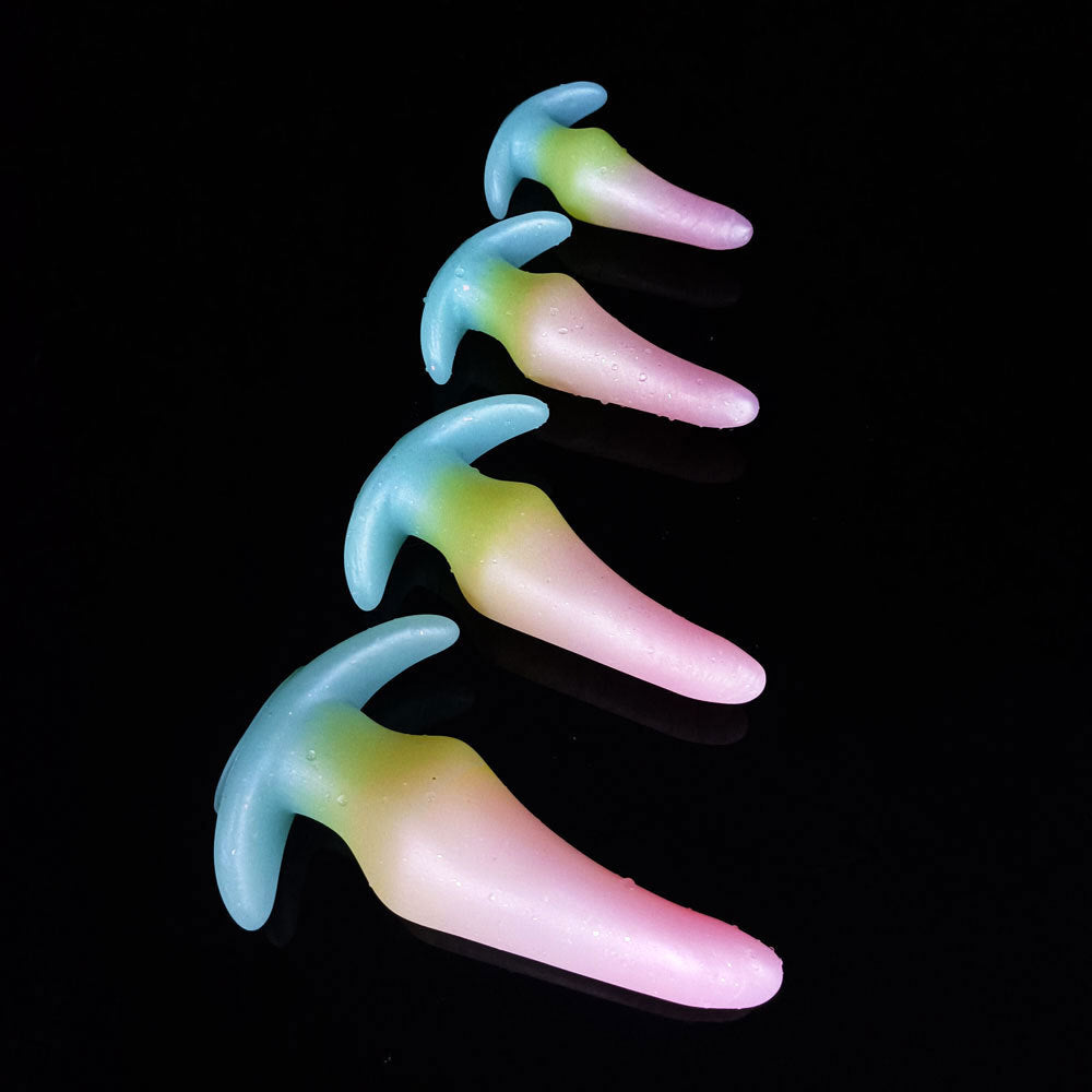 DILDO ANAL FANTASY SILICONE 5 POUCES CAPSICUM