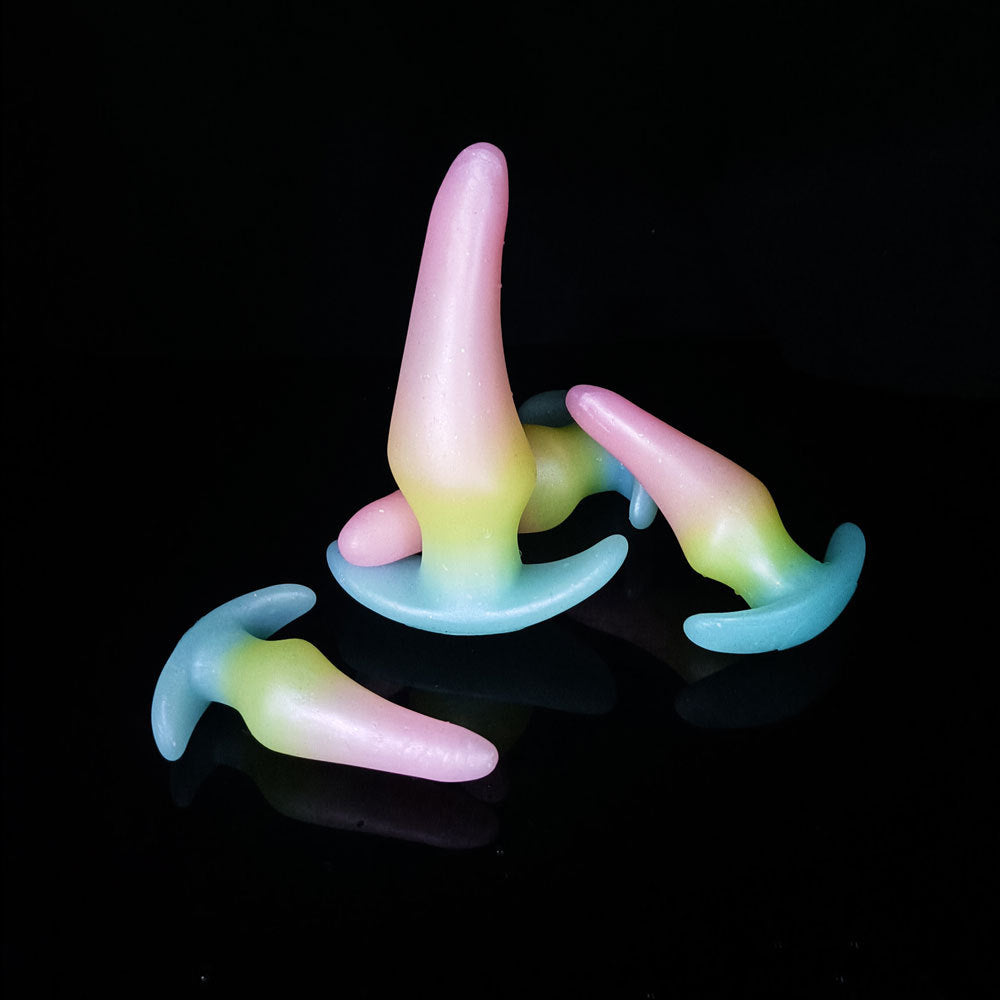 DILDO ANAL FANTASY SILICONE 5 POUCES CAPSICUM