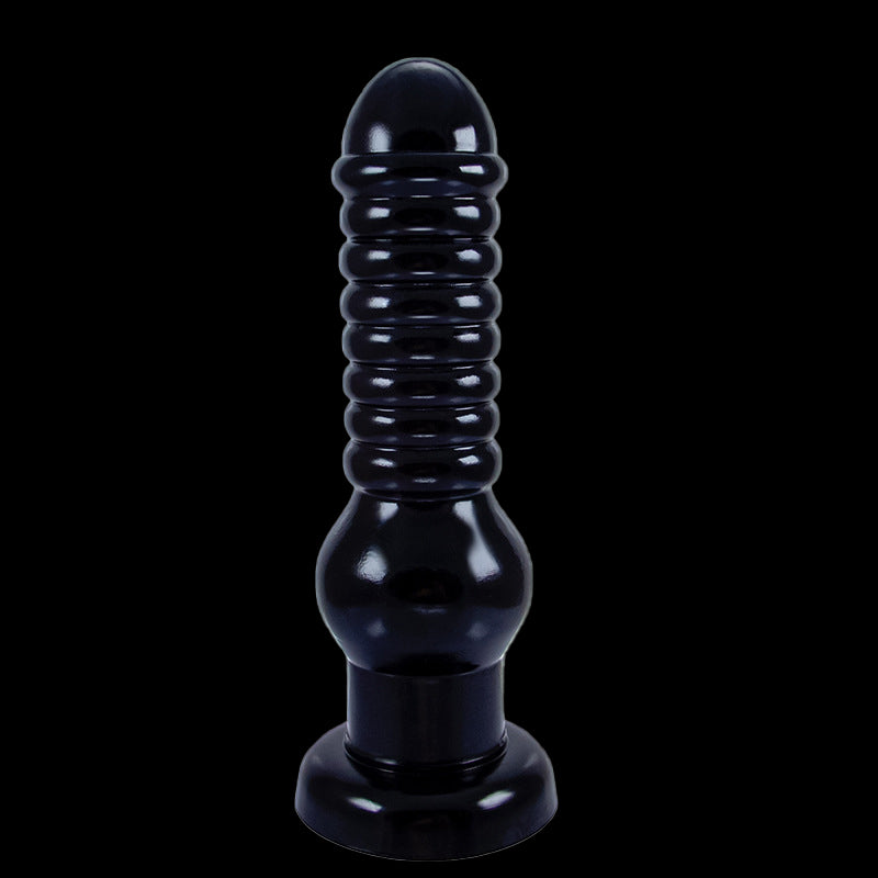 ANAL DILDO KNOTTED 9 INCH BLUE