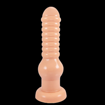 ANAL DILDO KNOTTED 9 INCH BLUE