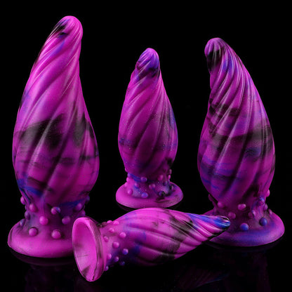 ANAL DILDO LUMINOUS 8 INCH COLORFUL