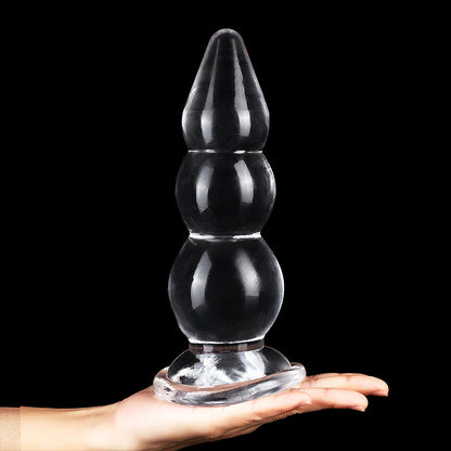 ANAL DILDO TRANSPARENT 14 INCH