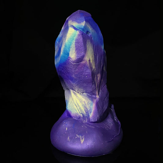 ANAL DOLDI FANTASY SILICONE 9 INCH PURPLE