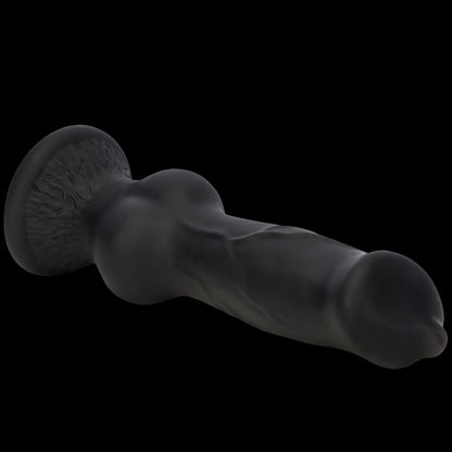 DILDO POUR CHIEN ÉNORME SILICONE 13 POUCES GÉANT NOIR