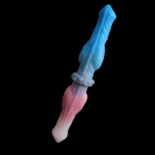 DOUBLE SIDED DILDO DOG SILICONE 12 INCH BIG