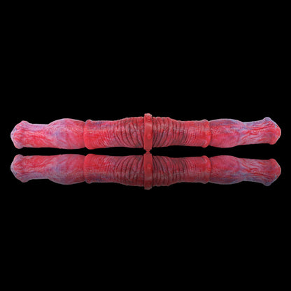 DILDO DOUBLE FACE CHEVAL SILICONE 19 POUCES ÉNORME