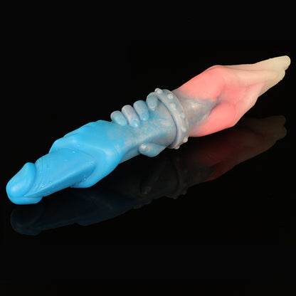 DILDO DOUBLE FACE ÉNORME TORSE SILICONE 13 POUCES