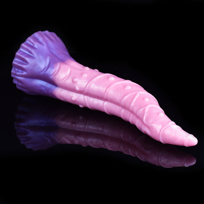 HUGE DILDO TENTACLE SILICONE 11 INCH PINK