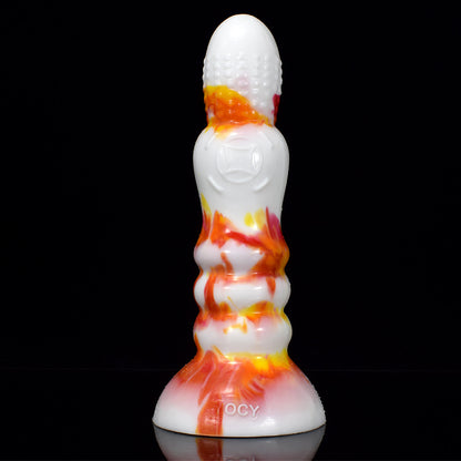 TENTACLR DILDO MONSTER SILICONE 9 POUCES FLAMES 1.0