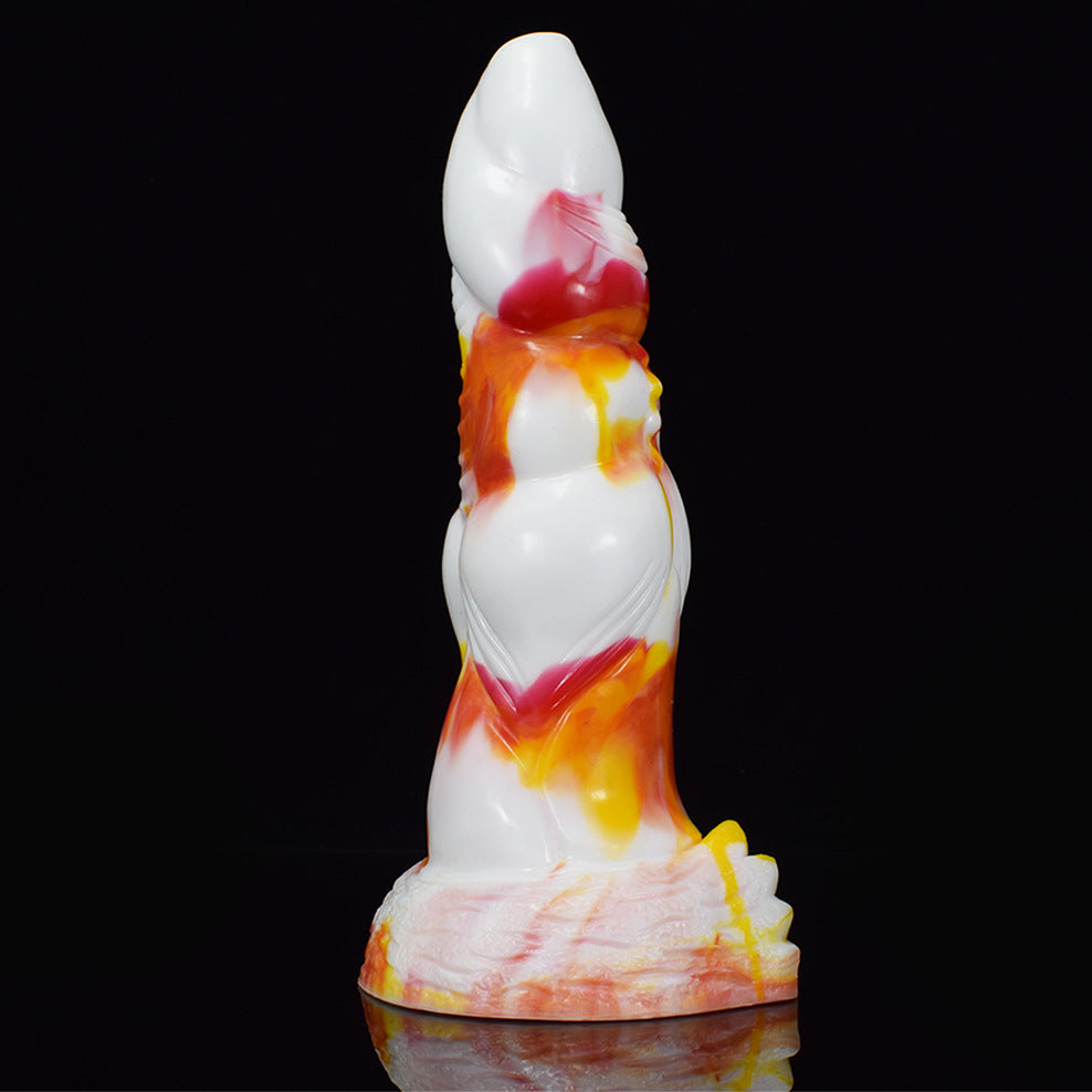 TENTACLR DILDO MONSTER SILICONE 9 POUCES FLAMES 1.0