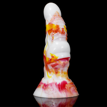 TENTACLR DILDO MONSTER SILICONE 9 POUCES FLAMES 1.0