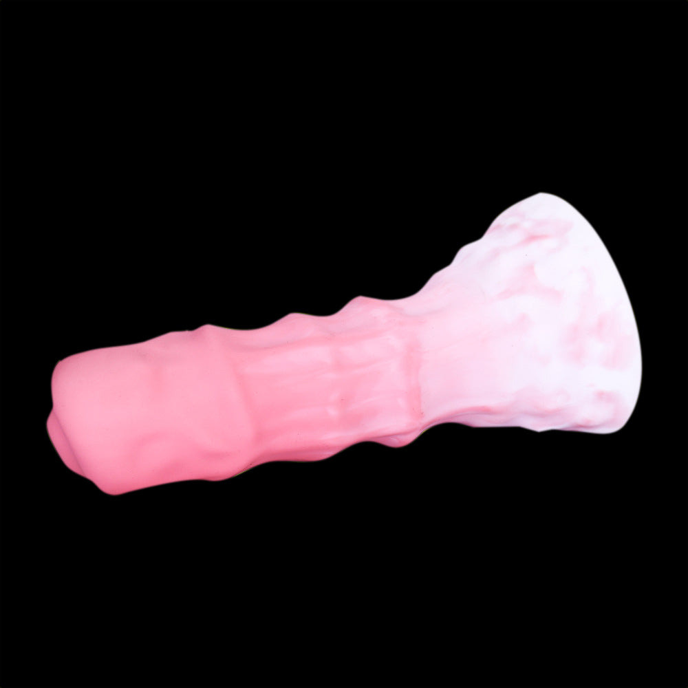 HORSE DILDO FANTSY SILICONE 9 INCH COLORFUL