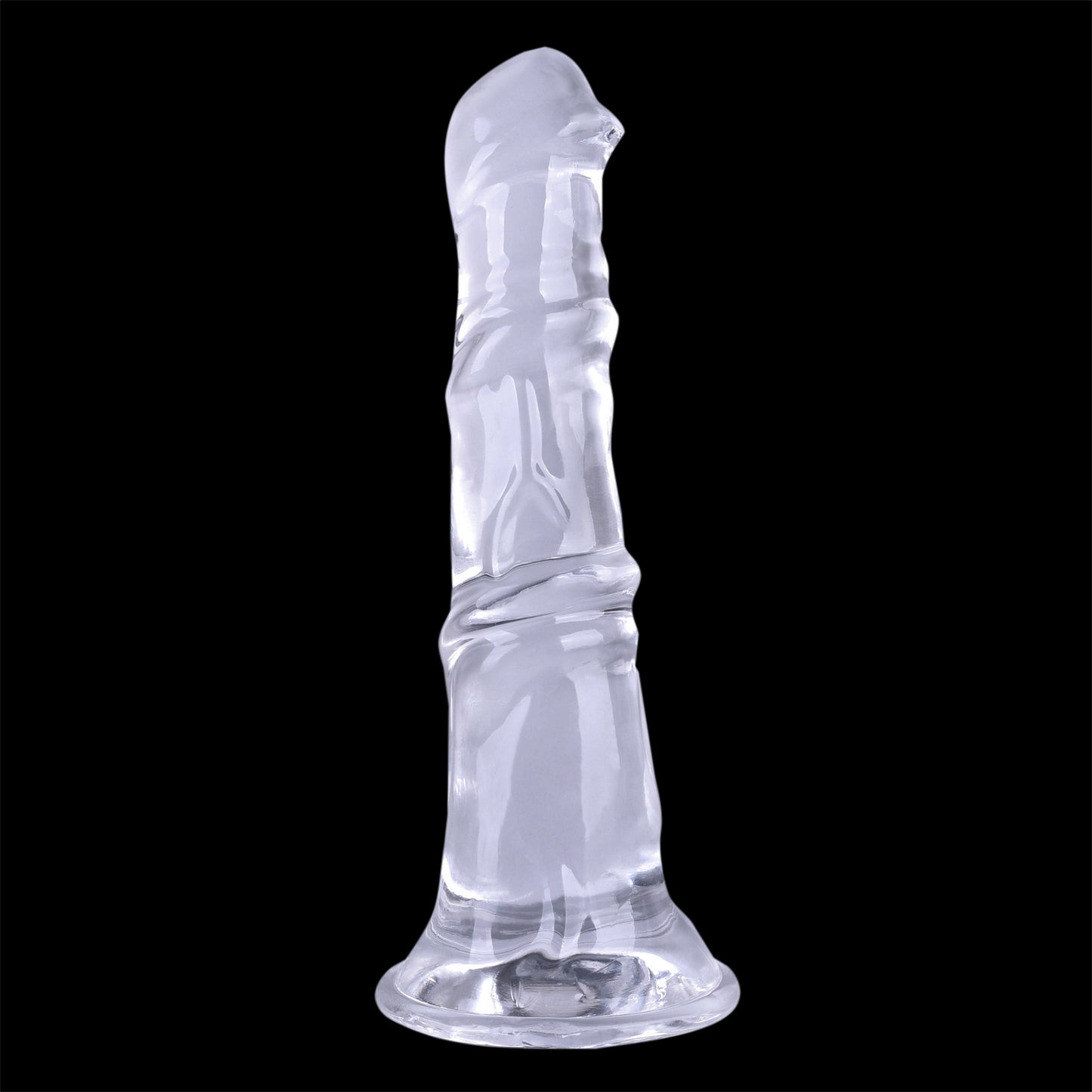 HORSE DILDO GIANT SILICONE 16 INCH CRYSTAL