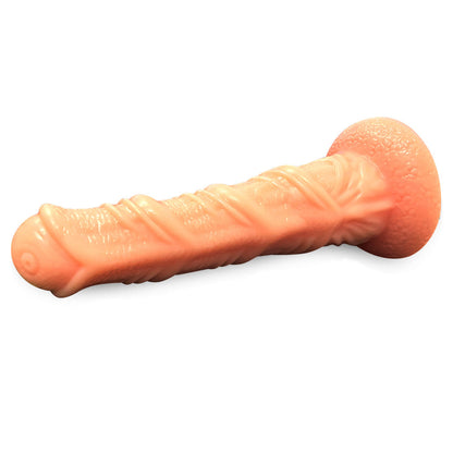 HORSE DILDO KNOTTED SILICONE 9 INCH