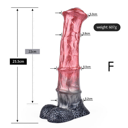 HORSE DILDO ANAL LONG 12 INCH SILICONE PINK