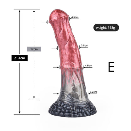 Gode ​​cheval énorme 12 pouces en silicone rose