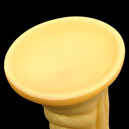 HORSE DILDO GIANT SILICONE 11 INCH GOLD