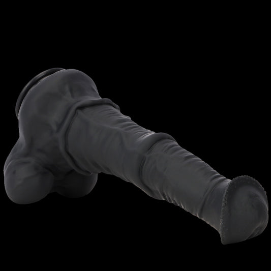 HORSE DILDO GIANT SILICONE 13 INCH BLACK