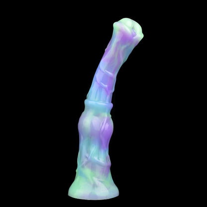 HORSE DILDO SILICONE LONG 10 INCH LOTUS COLOR