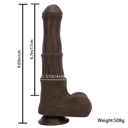 HORSE DILDO VIBRATING SILICONE 9 INCH GIANT