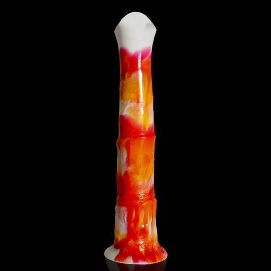 HORSE DILDO ANAL 11 INCH LONG  COLORFUL