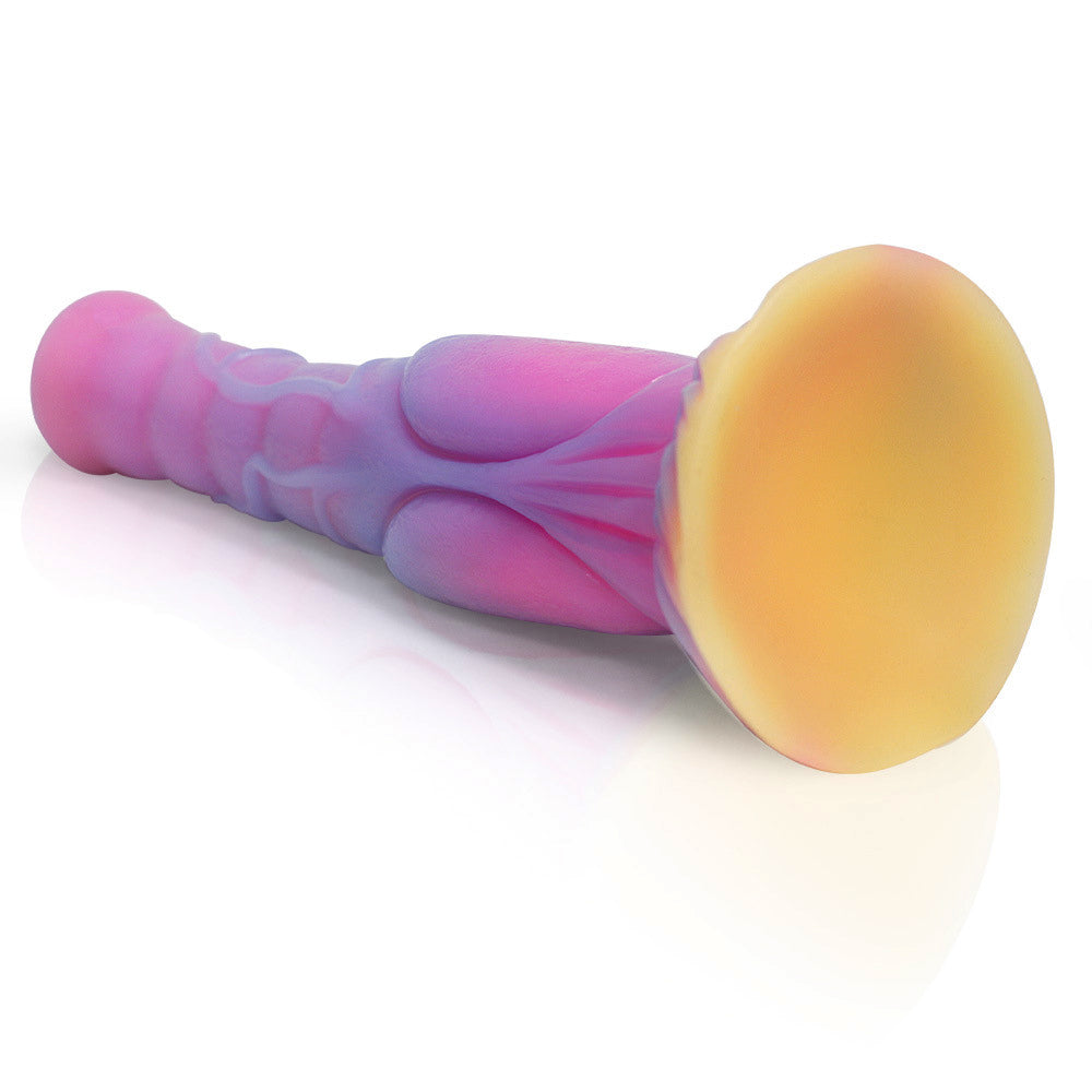 HORSE DILDOS KNOTTED 10 INCH GLOW IN THE DARK