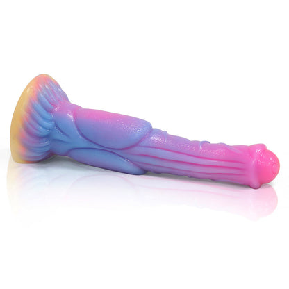 HORSE DILDOS KNOTTED 10 INCH GLOW IN THE DARK