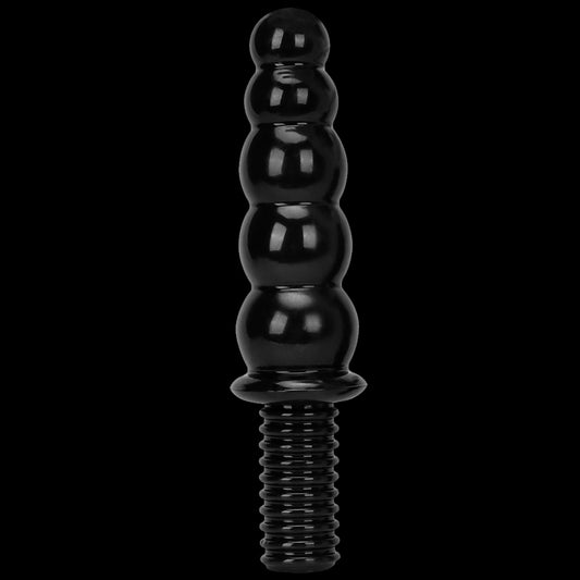 DILDO NOUÉ ÉNORME PVC 15 POUCES NOIR