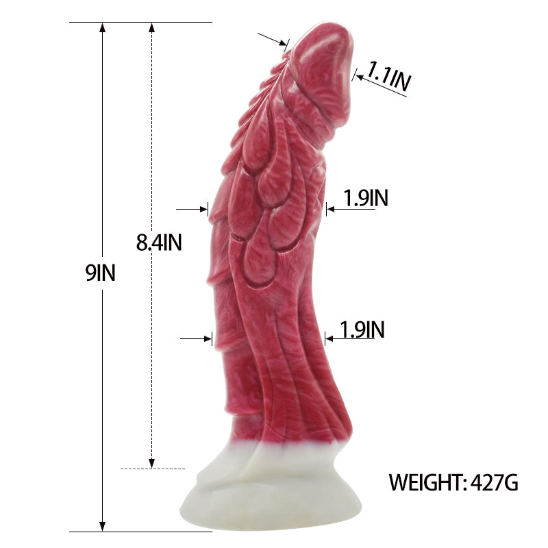 KNTTED DILDO SQUIRTING MONSTER 9 INCH