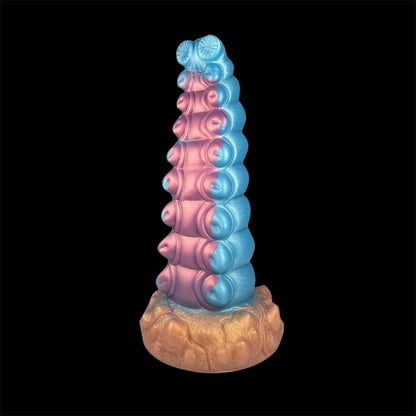 MONSTER DILDO ANAL SILICONE 8 INCH CATERPILLAR