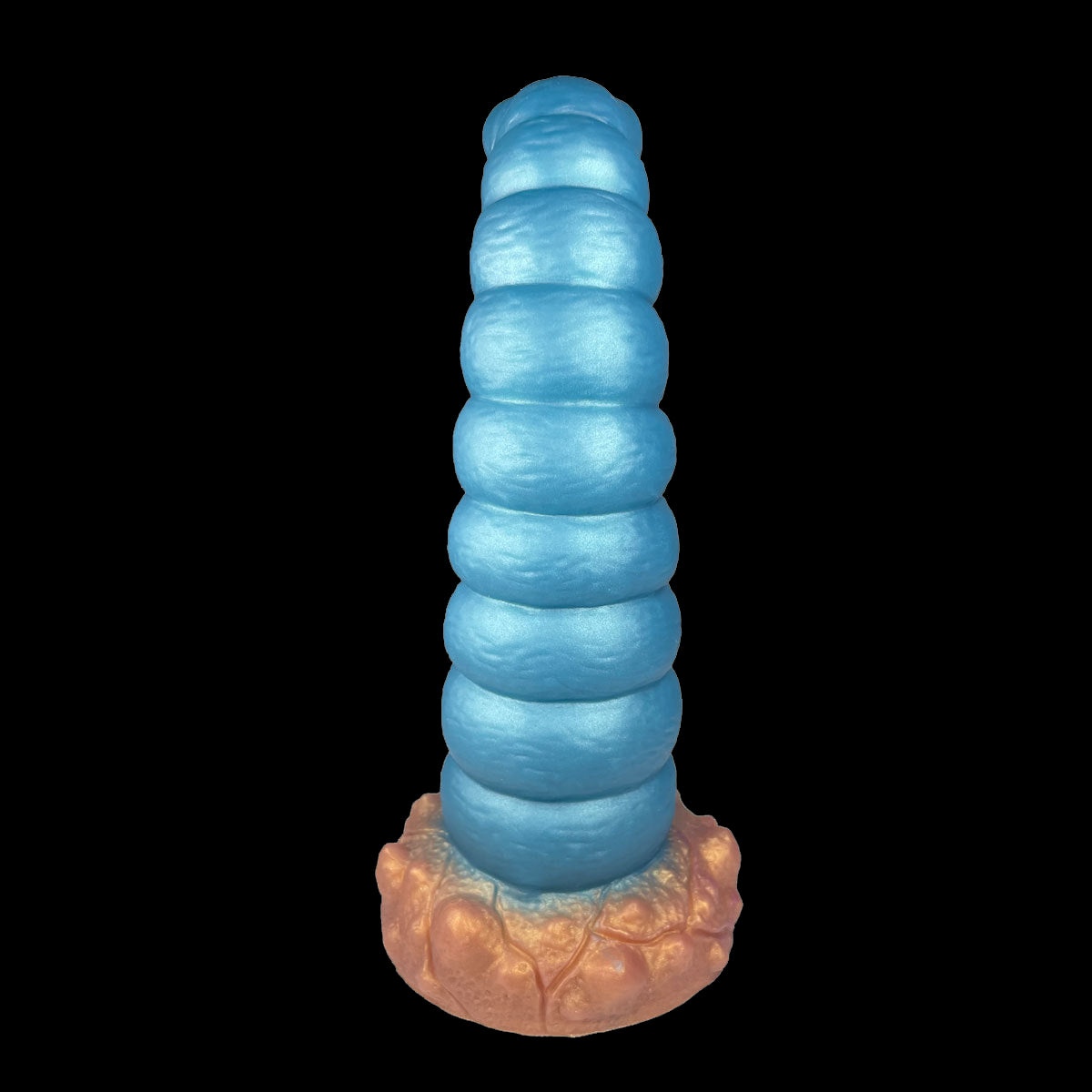 MONSTER DILDO ANAL SILICONE 8 INCH CATERPILLAR