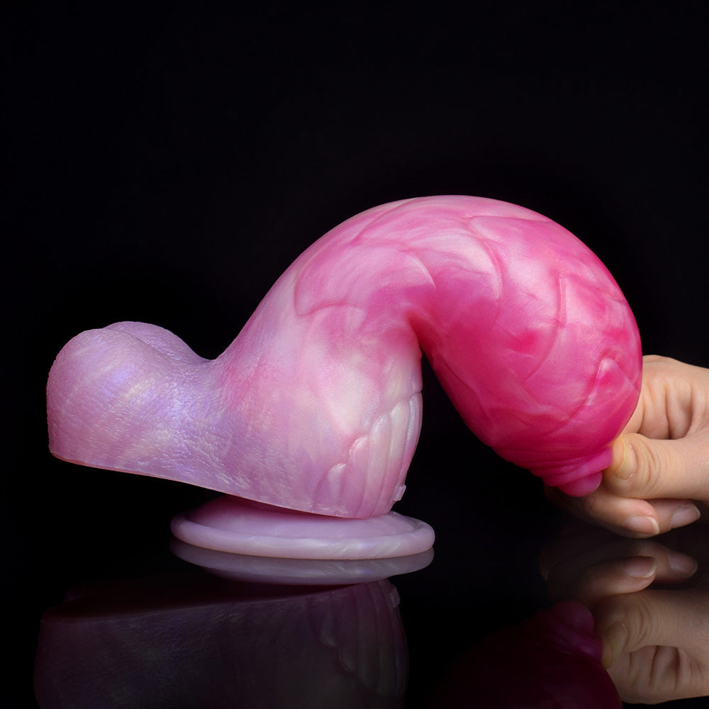 Gode ​​Monstre en Silicone 7 pouces Rose