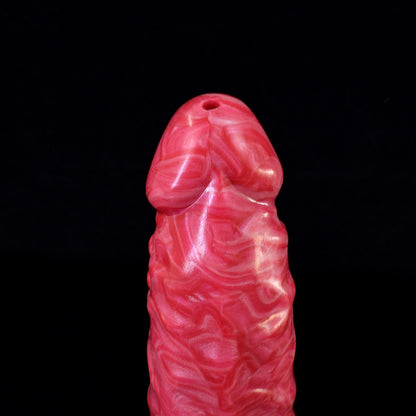 MONSTER DILDO SQUIRTING SILICONE 9 INCH RED