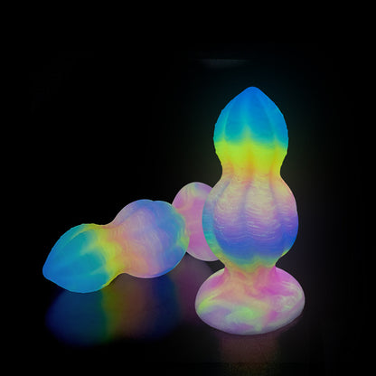 ANAL DILDO LUMINOUS 6 INCH COLORFUL