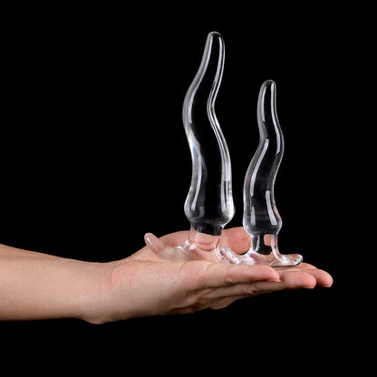 ANAL DILDO 13 INCH TRANSPARENT