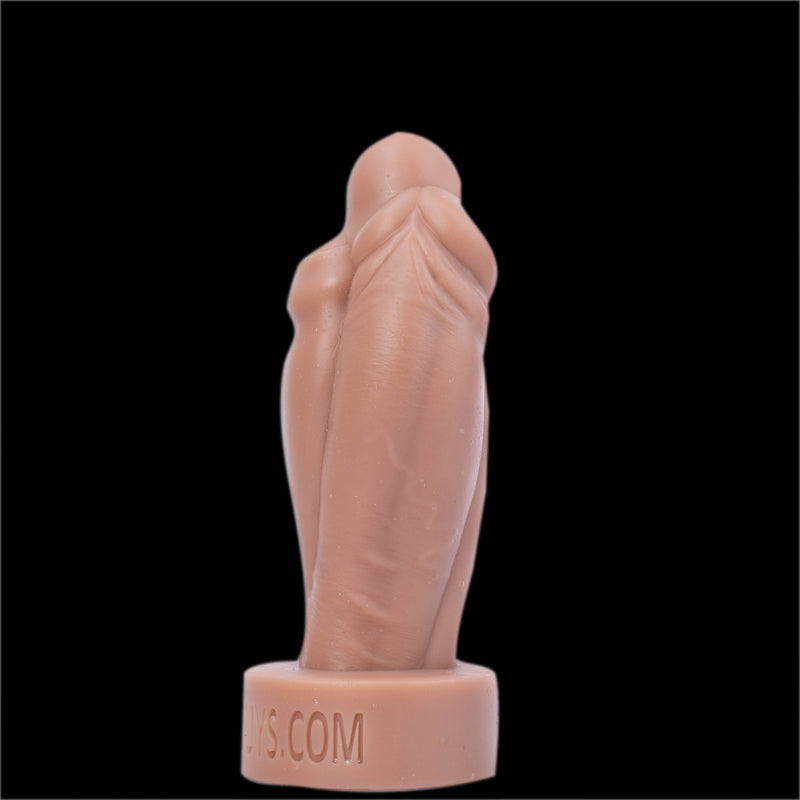 REALISTIC DILDO FANTASY SILICONE 8 INCH FLESH