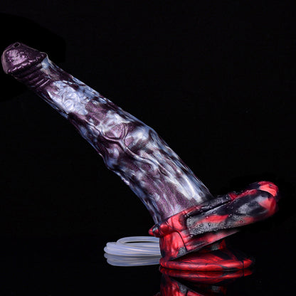 SQUIRTING DILDO ANAL REALISTIC SILICONE 9 INCH