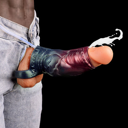 SQUIRTING DILDO MONSTER 6 INCH BLACK