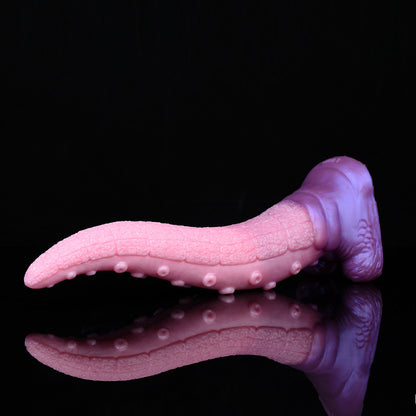 Gode ​​tentacule énorme en silicone de 11 pouces rose