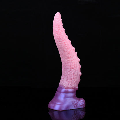 Gode ​​tentacule énorme en silicone de 11 pouces rose