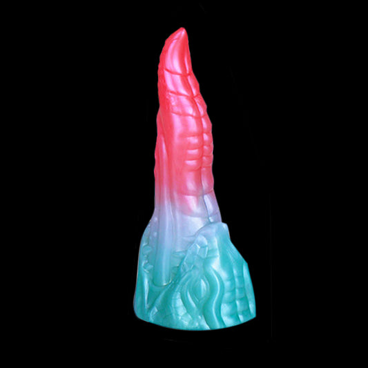 TENTACLE DILDO MONSTER SILICONE 10 INCH PINK