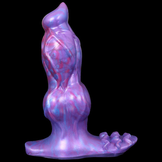 Gode ​​tentacule monstre en silicone avec vibrations de 6 pouces