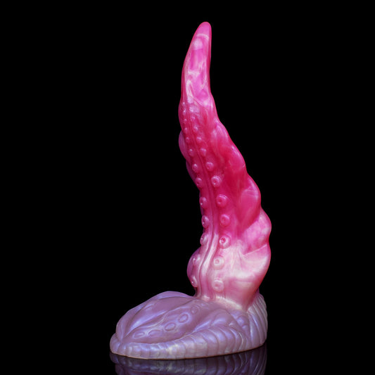 Gode ​​tentacule en silicone de 22,9 cm, rose