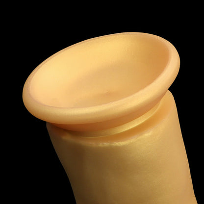 TORSO DILDO HUGE ANAL SILICONE 11 INCH GOLD