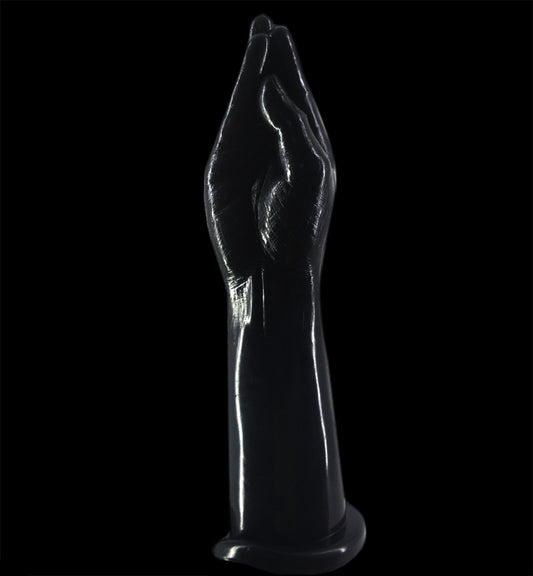 TORSO DILDO HUGE ANAL SILICONE 12 INCH BLACK