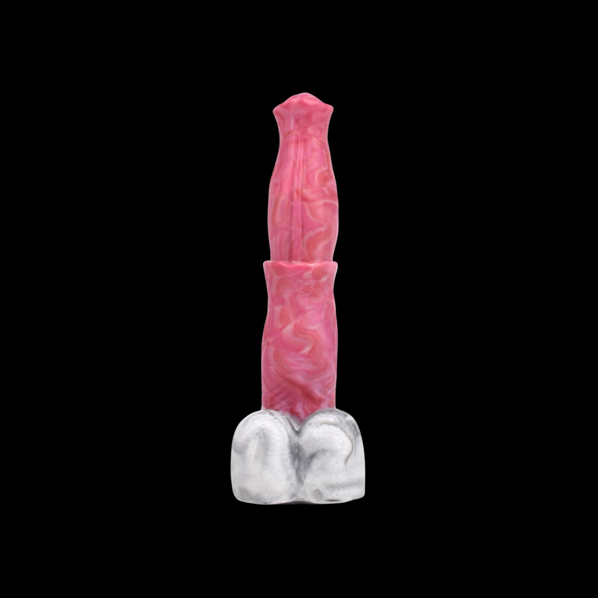 Gode ​​cheval en silicone 22,9 cm avec ventouse fantaisie