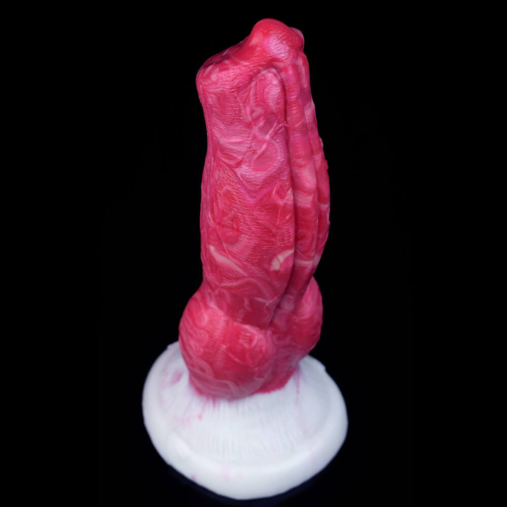 KONTTED DILDO HORSE FANTASY SILICONE 7 POUCES ROUGE