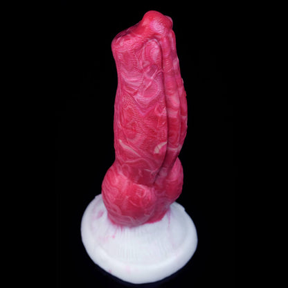 KONTTED DILDO HORSE FANTASY SILICONE 7 INCH RED